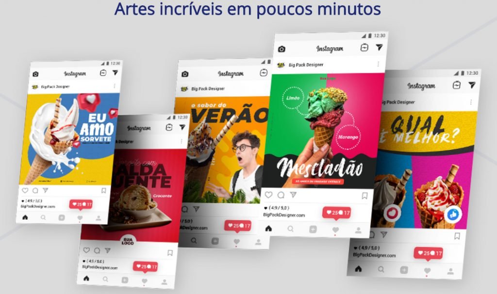 artes incriveis editaveis