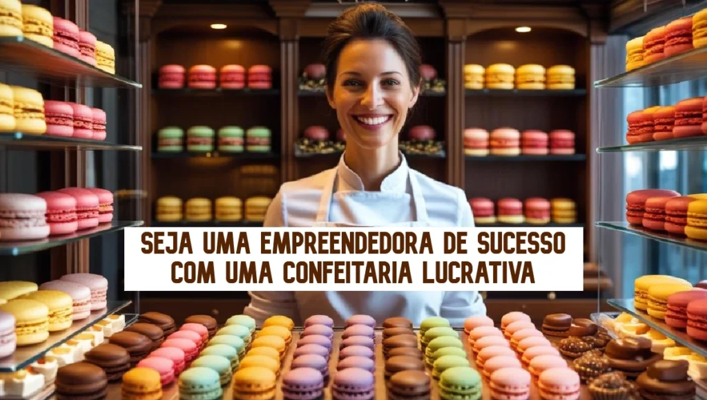 Confeiteira organizada com planilha de preço