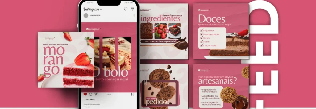 pack canva confeitaria
