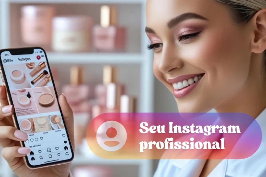 Instagram profissional com pack de artes para estética e beleza
