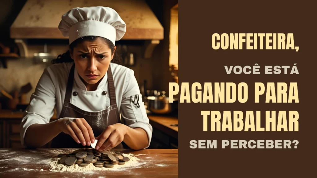 planilha de precificação para confeitaria contando moedas