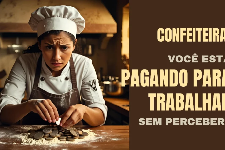 planilha de precificação para confeitaria contando moedas