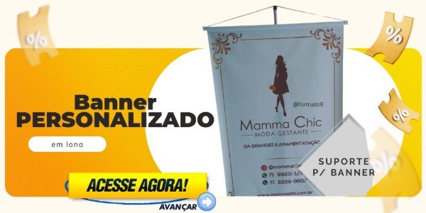 Banner personalizado promocional site formato8
